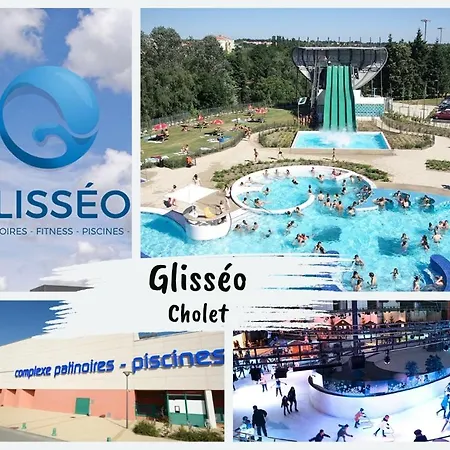 Les Deux Estrades Confort, Panache Et Netflix Lejlighed Cholet